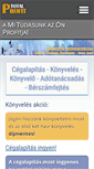 Mobile Screenshot of konyvelobudapest.eu